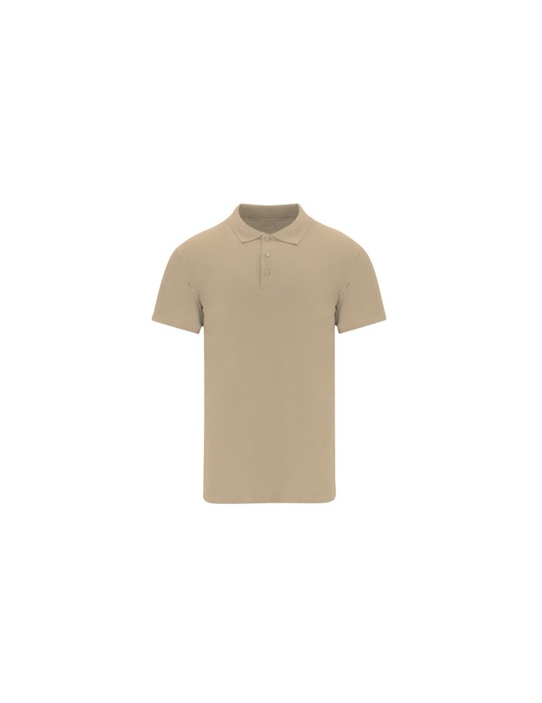 Polo adulte personnalisable couleur Chaplin Matières : coton Taille textile : L Couleurs : bleu impression logo haute qualité
