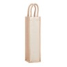 Sac en jute  pour bouteille personnalisable - CAMPO DI VINO Matières : jute Couleurs : beige