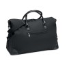 Sac week-end en toile 340gr/m² personnalisé - MONACO Matières : coton Couleurs : noir
