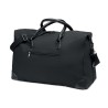 Sac week-end en toile 340gr/m² personnalisé - MONACO Matières : coton Couleurs : noir cadeau entreprise pas cher