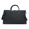 Sac week-end en toile 340gr/m² personnalisé - MONACO Matières : coton Couleurs : noir goodies publicitaire événementiel