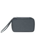 Trousse organisatrice personnalisée  Zimmer Couleurs : gris Matières : polyester recyclé goodies personnalisé en stock
