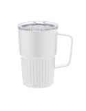Tasse thermique personnalisée en acier inoxydable - Finbar Couleurs : bleu marine Matières : acier inoxydable recyclé objet prom
