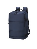Sac à dos publicitaire personnalisé Hinkle Matières : polyester Couleurs : bleu marine livraison express 24h 48h