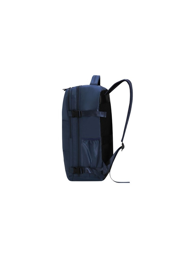Sac à dos publicitaire personnalisé Hinkle Matières : polyester Couleurs : gris marquage laser ultra précis