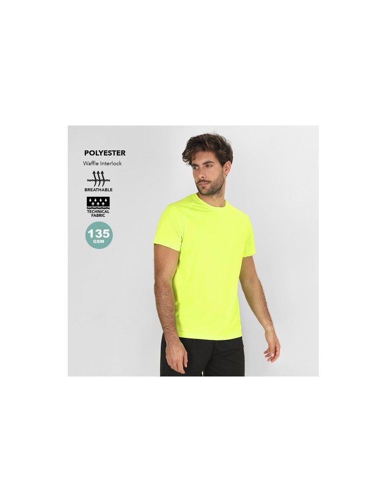 T-Shirt personnalisé adulte Cocker Matières : polyester Taille textile : S Couleurs : rouge cadeau affaires élégant