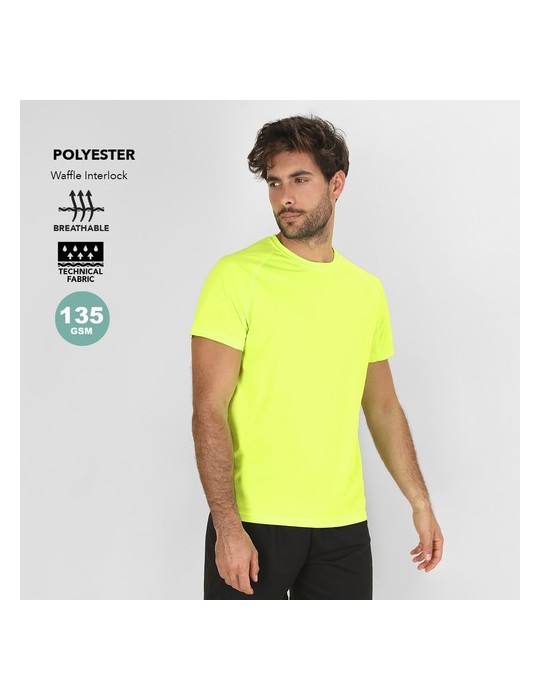 T-Shirt personnalisé adulte Cocker Matières : polyester Taille textile : S Couleurs : rouge cadeau affaires élégant