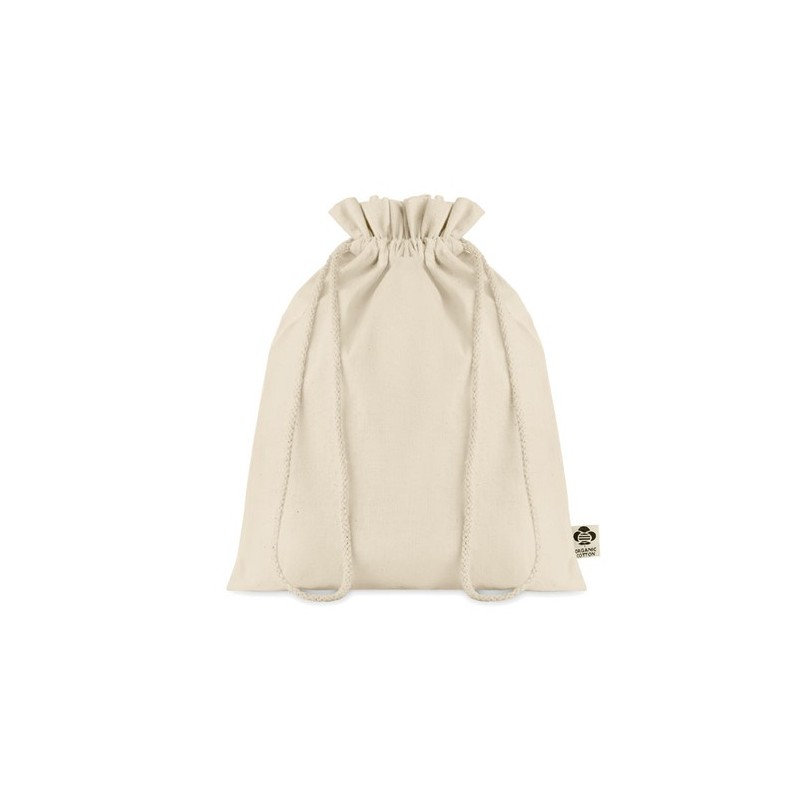 Sac cadeau  en coton biologique medium - AMBER Matières : coton Couleurs : beige