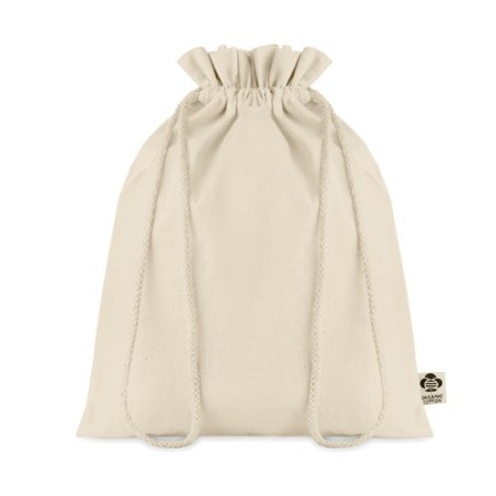 Sac cadeau  en coton biologique medium - AMBER Matières : coton Couleurs : beige