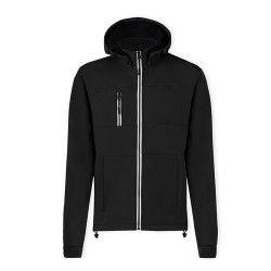 Veste Softshell Personnalisée Confortable et Stylée Grechel pas cher Matières : polyester Taille textile : L Couleurs : bleu mar