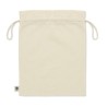 Sac cadeau  en coton biologique medium - AMBER Matières : coton Couleurs : beige personnalisable avec votre logo