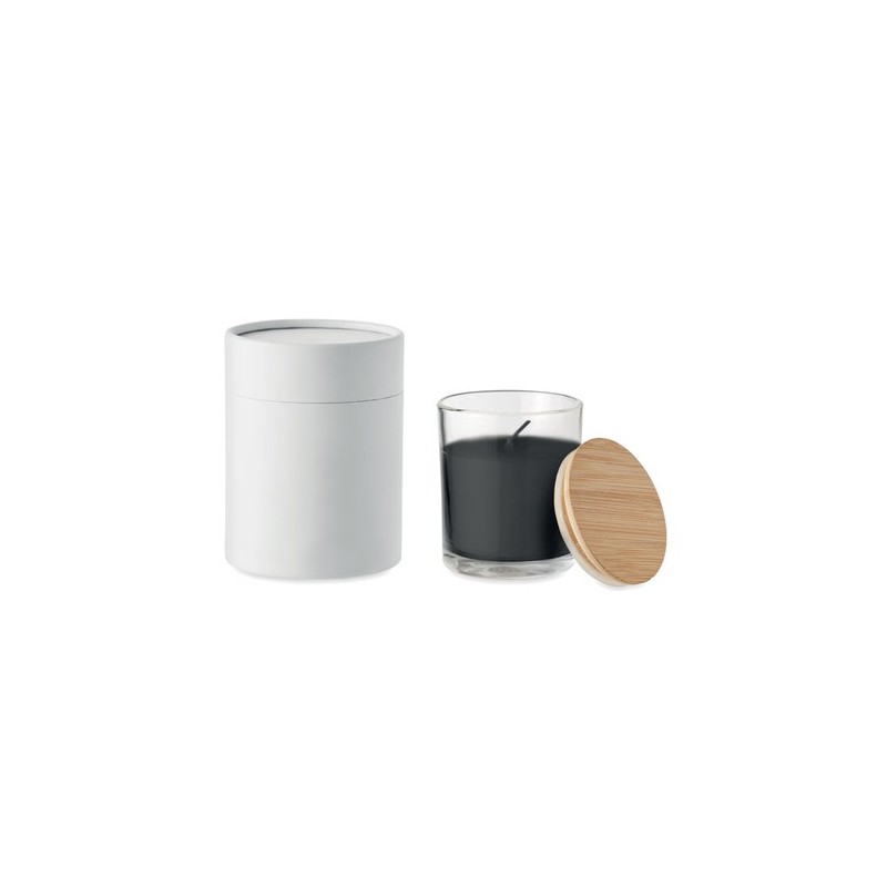 Bougie parfumée  à la vanille - ANCIENT Matières : cire Couleurs : noir marquage laser ultra précis