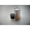 Bougie parfumée  à la vanille - ANCIENT Matières : cire Couleurs : noir objet promotionnel éco-responsable