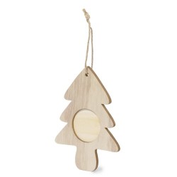 Ornement de Noël Cadre Photo Décoratif Personnalisé à Prix Abordable Jorik Matières : bois goodies entreprise design