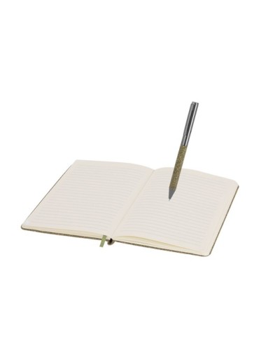 Set Publicitaire d'Outils Éco-responsables Malcon Couleurs : vert Matières : déchets de feuilles de thé impression haute définit