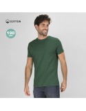 T-Shirt Publicitaire Adulte Couleur Perkins Matières : coton Taille textile : S Couleurs : vert goodies entreprise design