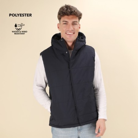 Gilet à Capuche Résistant au Vent et à l'Eau Personnalisé pas cher - Brooke Matières : polyester Taille textile : XL Couleurs : 