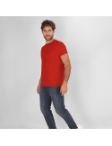 T-Shirt Publicitaire Adulte Couleur Perkins Matières : coton Taille textile : L Couleurs : vert bouteille livraison express 24h 