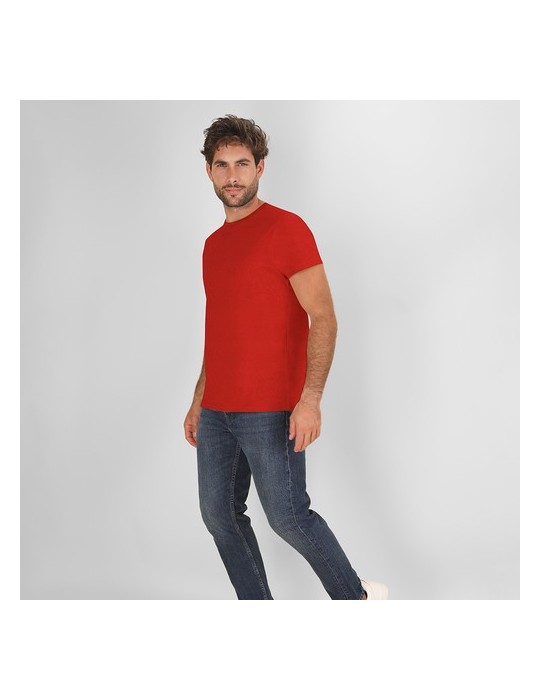T-Shirt Publicitaire Adulte Couleur Perkins Matières : coton Taille textile : XL Couleurs : gris foncé objet promotionnel éco-re