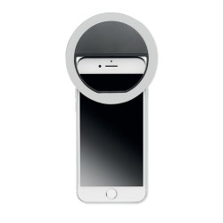 Lampe portable personnalisée pour selfie - HELIE Matières : polystyrène (PS) Couleurs : noir 2