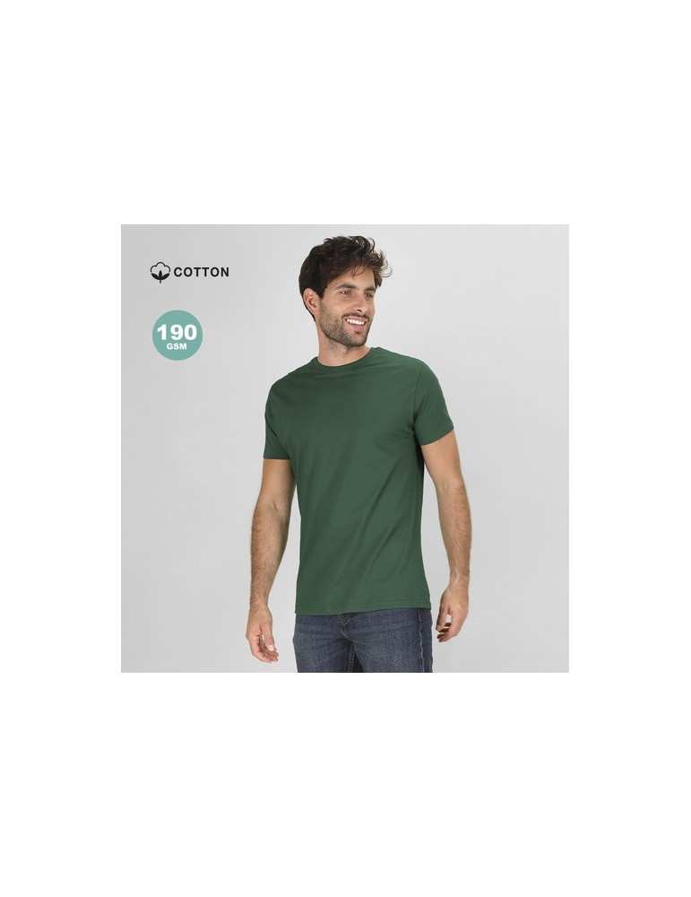 T-Shirt Publicitaire Adulte Couleur Perkins Matières : coton Taille textile : S Couleurs : noir cadeau affaires élégant