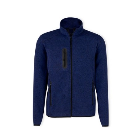Veste de Sport Personnalisée Élégante et Confortable - Blossom Matières : polaire Taille textile : S Couleurs : bleu personnalis