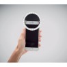 Lampe portable personnalisée pour selfie - HELIE Matières : polystyrène (PS) Couleurs : noir marquage laser ultra précis