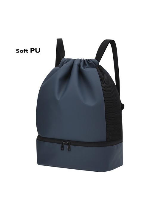 Sac à Dos Publicitaire Éco-responsable Handryx Matières : PU Couleurs : noir goodies publicitaire événementiel