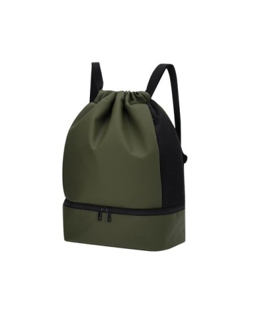Sac à Dos Publicitaire Éco-responsable Handryx Matières : PU Couleurs : noir objet promotionnel éco-responsable