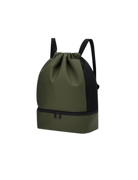 Sac à Dos Publicitaire Éco-responsable Handryx Matières : PU Couleurs : noir objet promotionnel éco-responsable