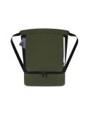 Sac à Dos Publicitaire Éco-responsable Handryx Matières : PU Couleurs : noir marquage couleur éclatante