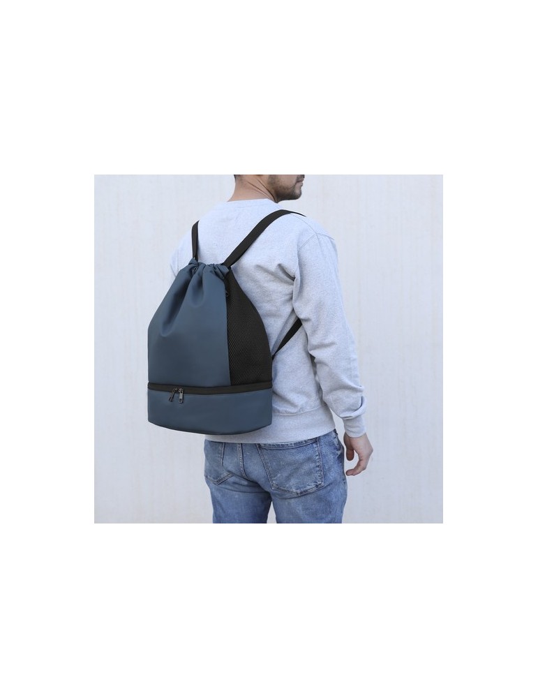 Sac à Dos Publicitaire Éco-responsable Handryx Matières : PU Couleurs : noir personnalisable avec votre logo