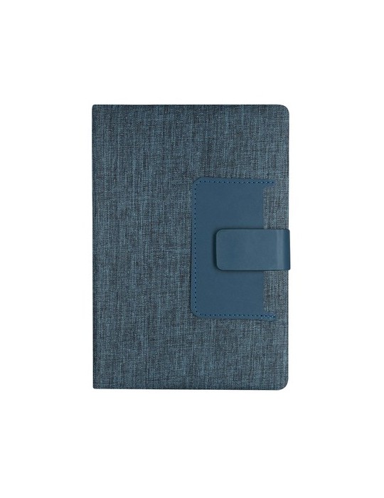 Bloc Notes Publicitaire Éco-responsable Flitfud Matières : PET recyclé Couleurs : gris cadeau affaires élégant