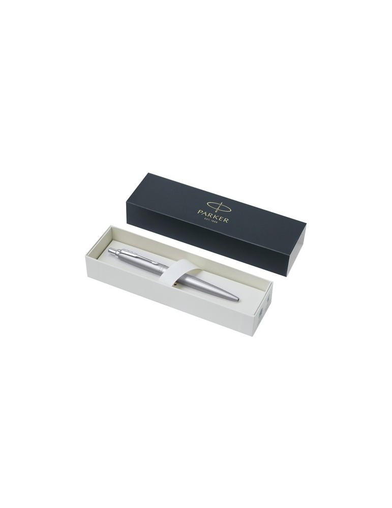 Stylo Monochrome Personnalisé Jotter XL Matières : acier inoxydable Couleurs : noir objet promotionnel éco-responsable