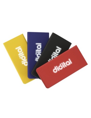 Power Bank Publicitaire Éco-responsable Caplan Couleurs : jaune objet promo petit budget