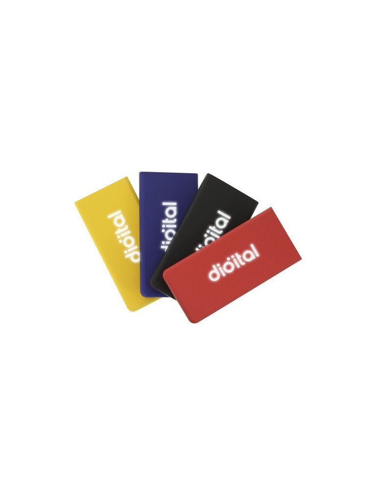 Power Bank Publicitaire Éco-responsable Caplan Couleurs : bleu goodies personnalisé en stock