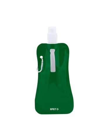 Bidon publicitaire pliable Risix Matières : PET recyclé Couleurs : bleu personnalisation rapide en France