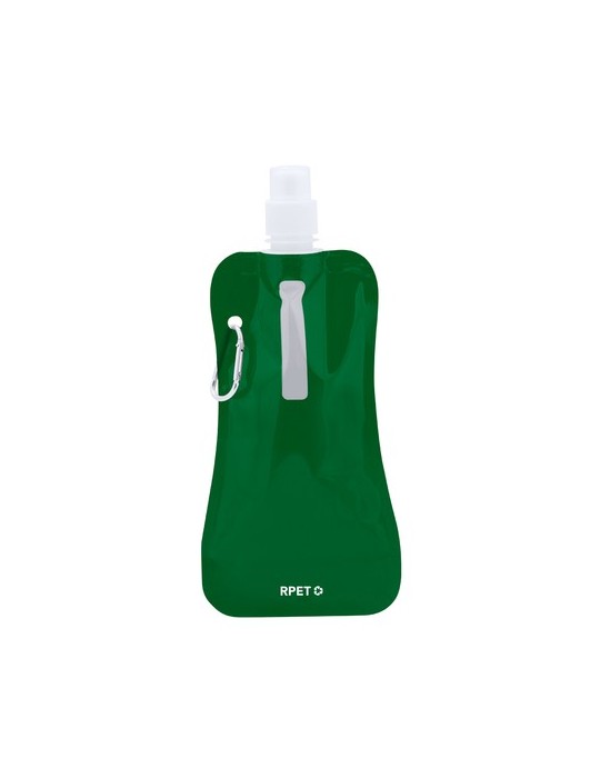 Bidon publicitaire pliable Risix Matières : PET recyclé Couleurs : blanc goodies publicitaire événementiel