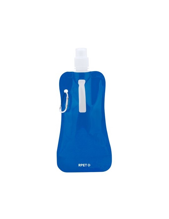 Bidon publicitaire pliable Risix Matières : PET recyclé Couleurs : vert cadeau affaires élégant