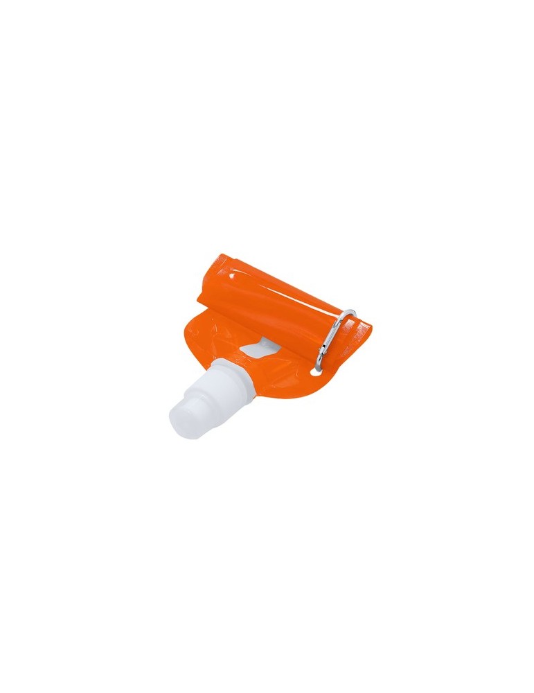Bidon publicitaire pliable Risix Matières : PET recyclé Couleurs : orange livraison express 24h 48h
