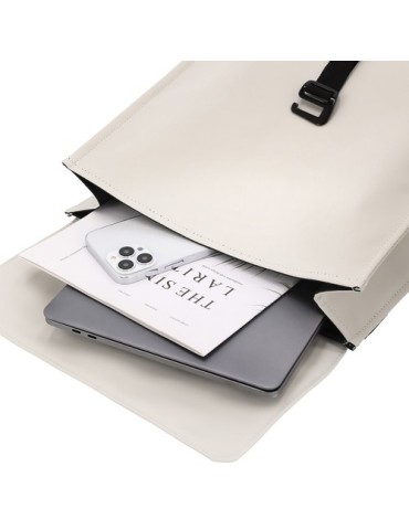 Sac à Dos Publicitaire Personnalisé Teylok Matières : PU Couleurs : beige personnalisation sur mesure