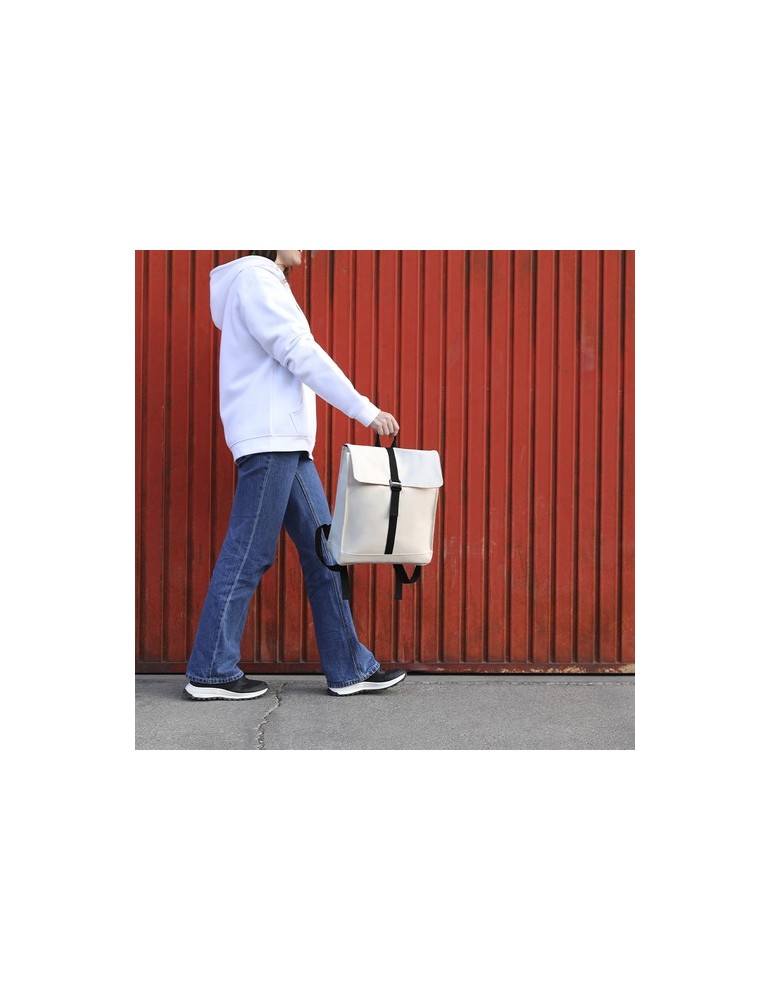 Sac à Dos Publicitaire Personnalisé Teylok Matières : PU Couleurs : noir marquage laser ultra précis