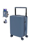 Trolley publicitaire  Corbin Matières : Polycarbonate (PC) Couleurs : bleu marquage laser ultra précis