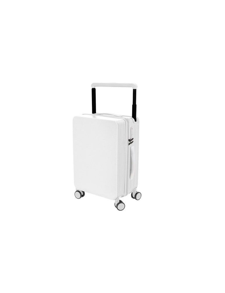 Trolley publicitaire  Corbin Matières : Polycarbonate (PC) Couleurs : blanc cadeau entreprise pas cher