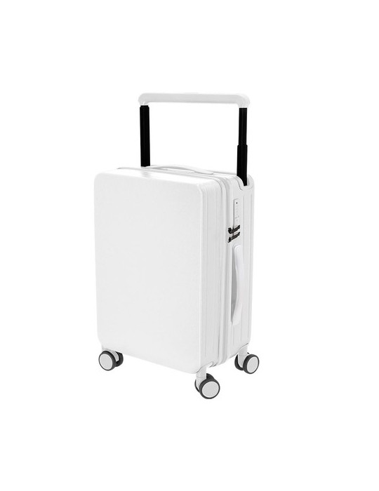Trolley publicitaire  Corbin Matières : Polycarbonate (PC) Couleurs : blanc cadeau entreprise pas cher