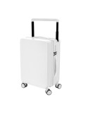 Trolley publicitaire  Corbin Matières : Polycarbonate (PC) Couleurs : blanc cadeau entreprise pas cher