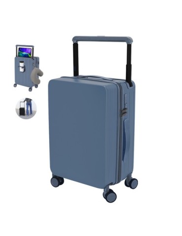 Trolley publicitaire  Corbin Matières : Polycarbonate (PC) Couleurs : blanc impression haute définition