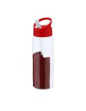 Bidon publicitaire  Garyl Matières : PET recyclé Couleurs : rouge personnalisable avec votre logo