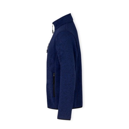 Veste de Sport Personnalisée Élégante et Confortable - Blossom Matières : polaire Taille textile : M Couleurs : gris clair impre