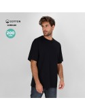 T-Shirt Oversize Publicitaire Adulte Minton Matières : coton Taille textile : M Couleurs : bleu marine foncé impression haute dé